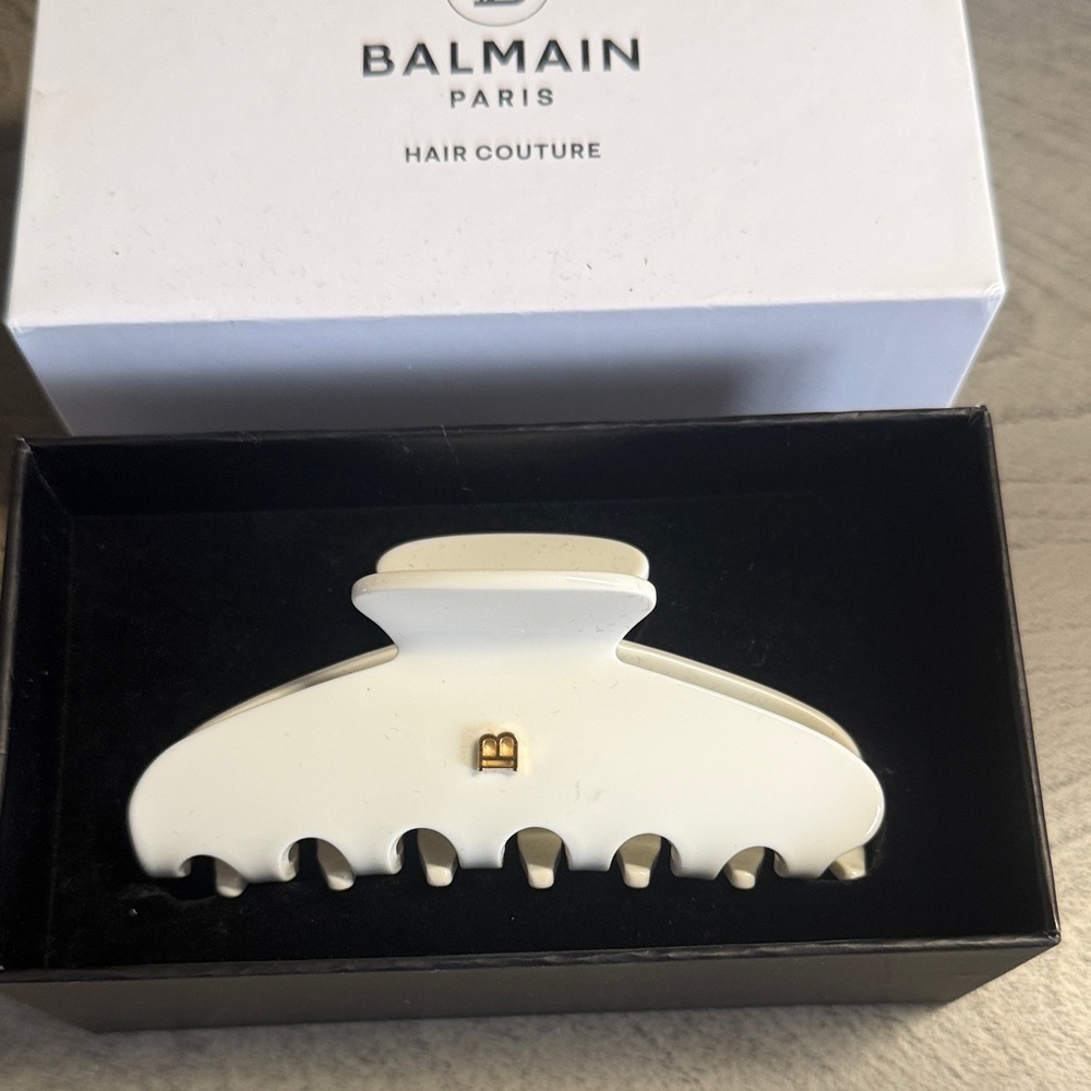 Balmain Ivory Hair Accessory
